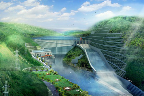 营口老挝南塔河1号水电站项目